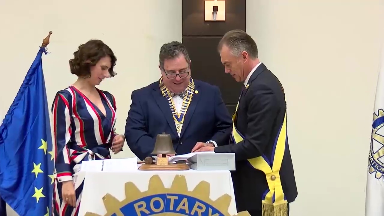 Ceremonia de cambio de presidente del Rotary Club de Torrevieja